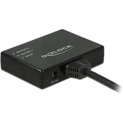 Delock 87700 HDMI-splitter Zwart-0
