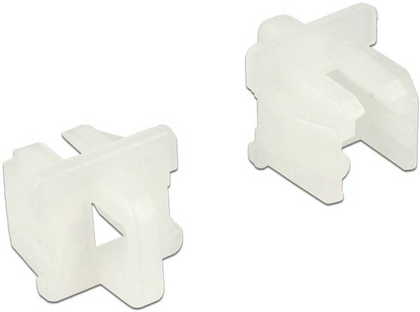 Delock DeLOCK - Schutzumschlag - weiß (Packung mit 10) Stofbescherming voor RJ11-bus met handgreep 10 stuks wit 64018 Stekker Wit 1 stuk(s)