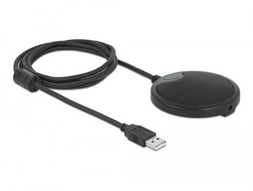 Hand USB-microfoon Delock 20672 Zendmethode:USB, Kabelgebonden