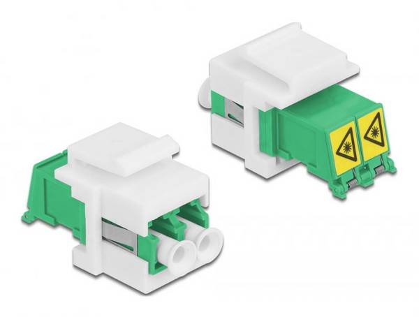 Delock 86833 LC-inbouwmodule Keystone Kabel 1 stuk(s)