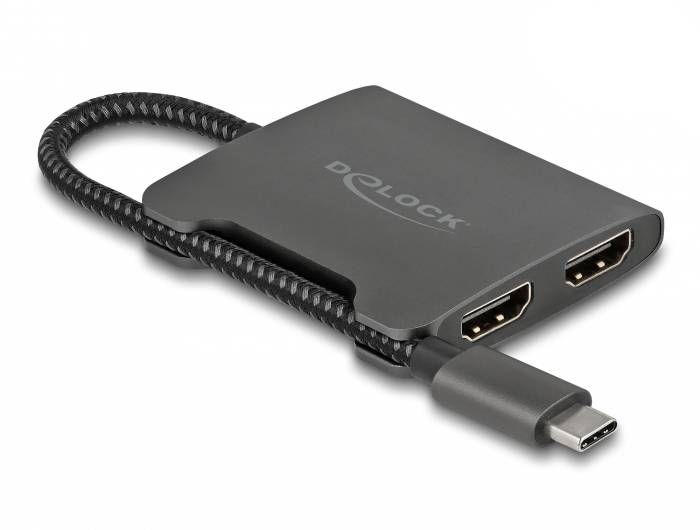 Delock 87778 HDMI-splitter Zwart-1