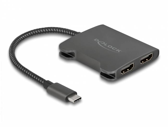 Delock 87778 HDMI-splitter Zwart-2