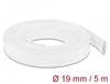 Delock 20695 20695 Gevlochten slang Wit Polyester 5 m 14 tot 30 mm 1 stuk(s)