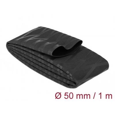 Delock 19607 Krimpkous Zwart 50 mm Krimpverhouding:2:1 1 stuk(s)-0