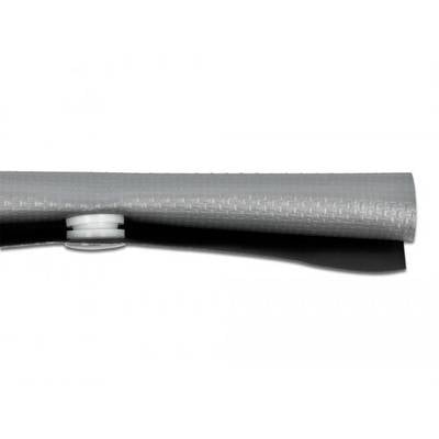 Delock 20725 Kabelslang PVC Zwart, Grijs (Ø x l) 10 mm x 2 m 1 stuk(s)-0