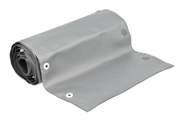 Delock 20728 Kabelslang PVC Zwart, Grijs (Ø x l) 50 mm x 2 m 1 stuk(s)-1