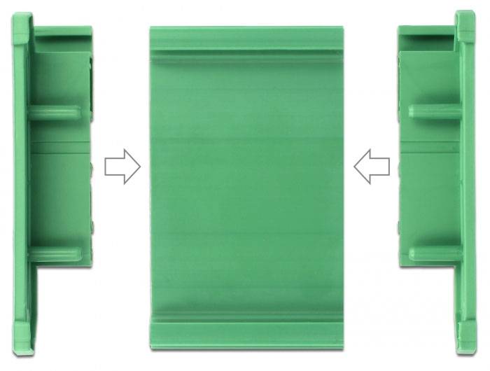 Delock 65984 DIN-railadapter 1 stuk(s) Bag-3