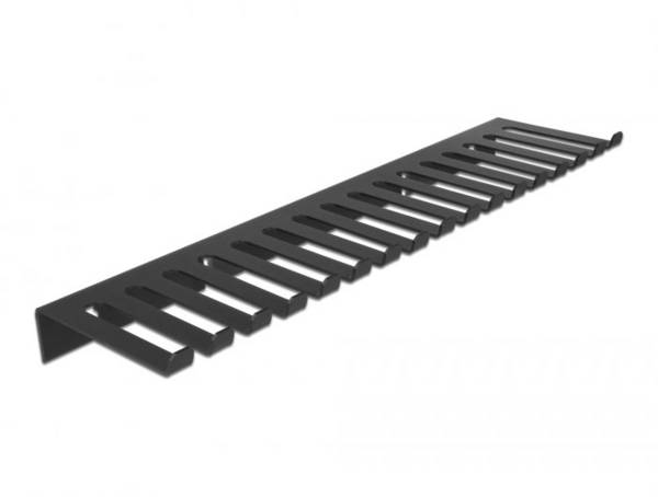 Delock 66728 Kabelclips Metaal Zwart (l x b x h) 32.5 cm x 90 mm x 25 mm 1 stuk(s)