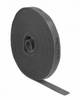 Delock Delock - Kabelbinderrolle - 10 m - Schwarz Klittenband Om te bundelen (l x b) 15 mm x 15 mm Grijs 1 stuk(s)