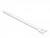 Delock Klittenband kabelbinder (l x b) 200 mm x 12 mm Wit 10 stuk(s)