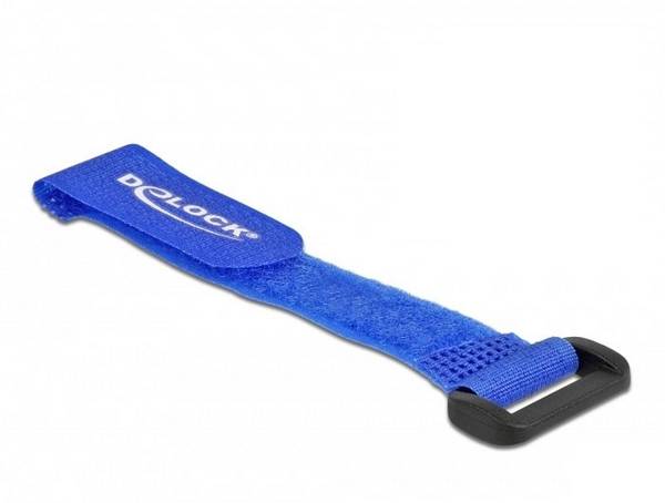 Delock  Klittenband kabelbinder    (l x b) 150 mm x 20 mm Blauw 5 stuk(s)