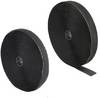 Delock 20851 Klittenband Om op te naaien Haak- en lusdeel (l x b) 15 m x 25 mm Zwart 1 stuk(s)