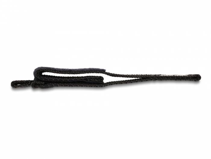 Delock Klittenbandriem (l x b) 435 mm x 50 mm Zwart 5 stuk(s)-1