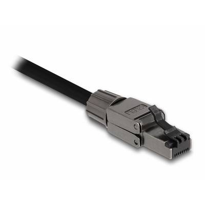 Delock 86514 RJ45-stekker Cat. 8.1 STP CAT.1. Zonder gereedschap 86514 RJ45, stekker Aantal polen (sensoren) 8P8C Zwart -3