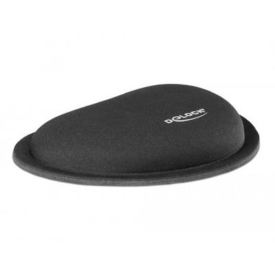 Delock 12602 Muismat met polssteun Zwart-0