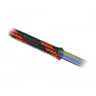 Delock 20738 20738 Gevlochten slang Meerdere kleuren Polyester 2 m 3 tot 9 mm 1 stuk(s)-0