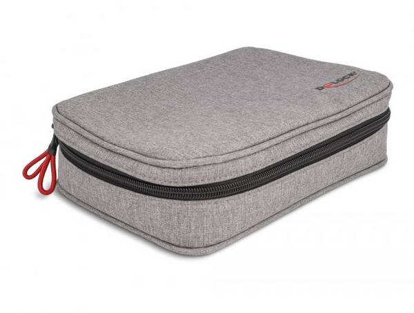 Delock 18412 Tas voor accessoires  Grijs