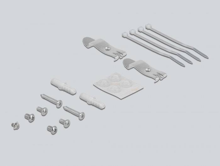 Delock 43409 Patchpaneel Zwart-4