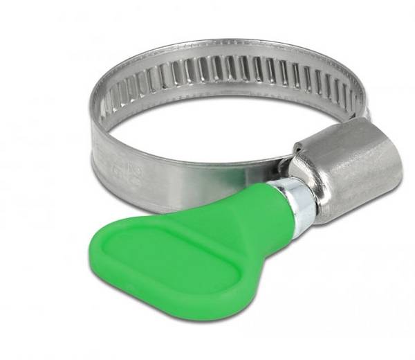 Delock 19514 Slangklem Roestvrijstaal<br>Kunststof Bundel-Ø (min.) 20 mm Bundel-Ø (max.) 35 mm 5 stuk(s)