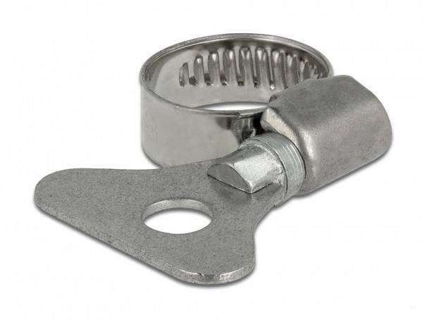 Delock 19572 Slangklem Roestvrijstaal<br>Kunststof Bundel-Ø (min.) 13 mm Bundel-Ø (max.) 19 mm 10 stuk(s)