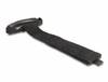 Delock Klittenbandriem (l x b) 710 mm x 50 mm Zwart 2 stuk(s)