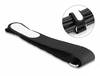 Delock Klittenband kabelbinder (l x b) 457 mm x 25 mm Zwart 5 stuk(s)