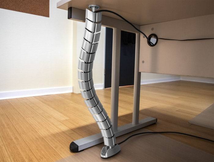 Delock 20796 Kabelgoot Kunststof Zilver (l x b) 740 mm x 75 mm 1 stuk(s)-4