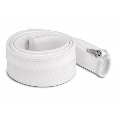 Delock 20823 20823 Gevlochten slang Wit Polyester 1 m 35 mm (max) 1 stuk(s)-0