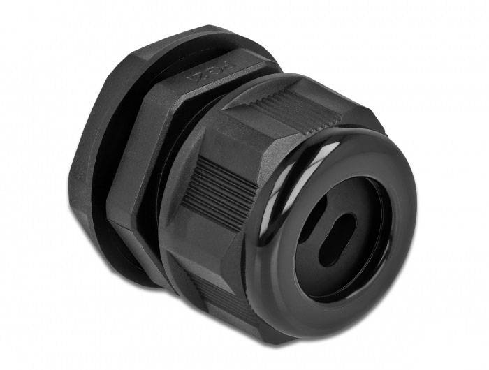 Delock 60391 Waterdicht Kunststof Zwart 1 stuk(s)-1