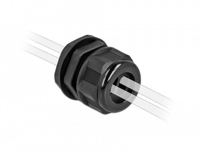Delock 60391 Waterdicht Kunststof Zwart 1 stuk(s)-4
