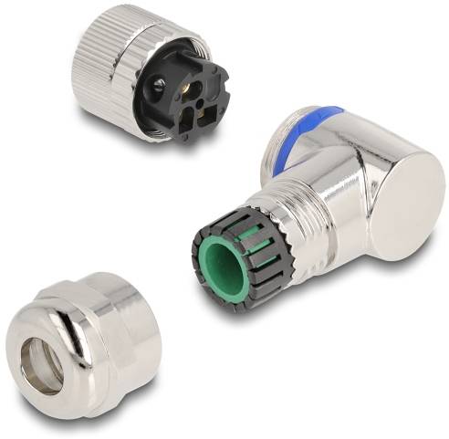 Delock 60542 Connector Connectorbouwvorm Totaal aantal polen: 3 1 stuk(s)-3