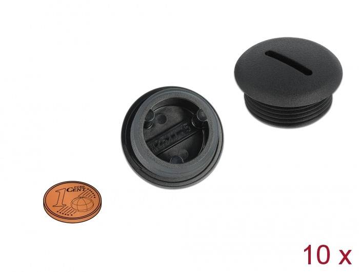 Delock 60232 M25 x 1.5 Nylon Zwart 1 stuk(s)-1