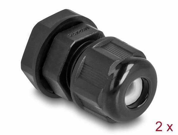 Delock 60467 Explosiebestendig M12 Polyamide Zwart 1 stuk(s)