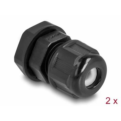 Delock 60467 Explosiebestendig M12 Polyamide Zwart 1 stuk(s)-0