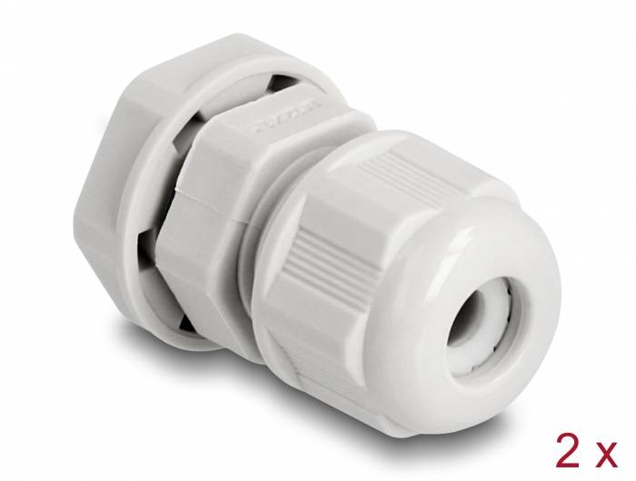 Delock 60468 Explosiebestendig Polyamide Grijs 1 stuk(s) – Foto 2 van 2