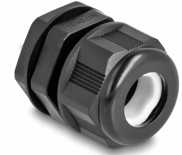 Delock 60471 M20 Polyamide Zwart 1 stuk(s)