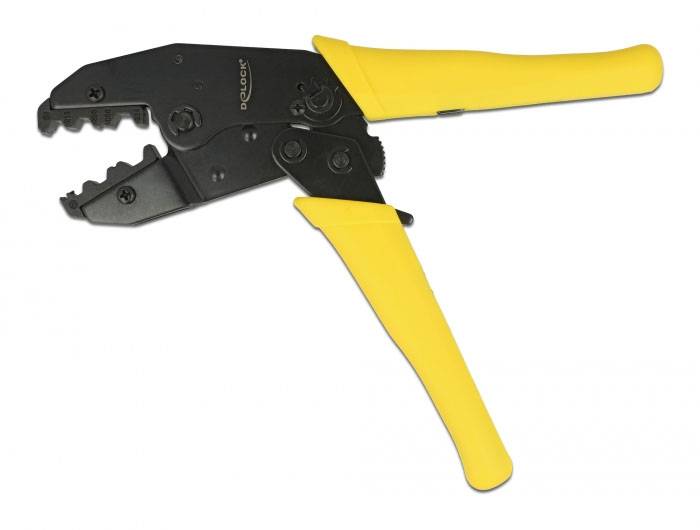 Delock 90527 90527 Krimptang Coax-connectoren Rubber overtrokken RG58, RG59, RG62, RG6-3