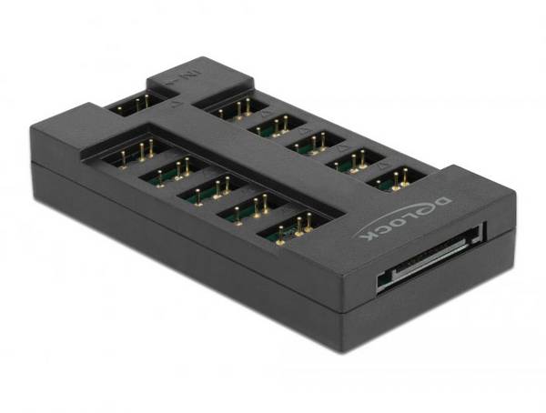 Delock 64128 Aansluitadapter   Zwart
