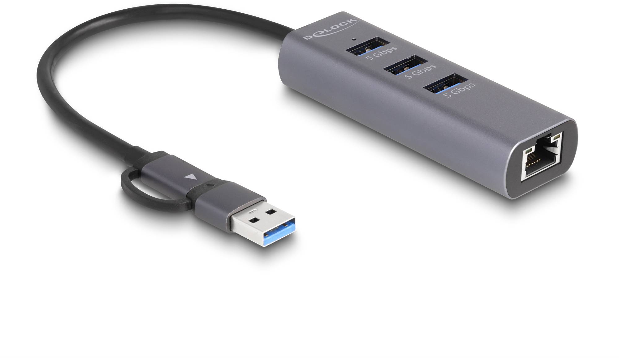 Delock 64282 USB-hub Geschikt voor merk (dockingstation): Universeel-2