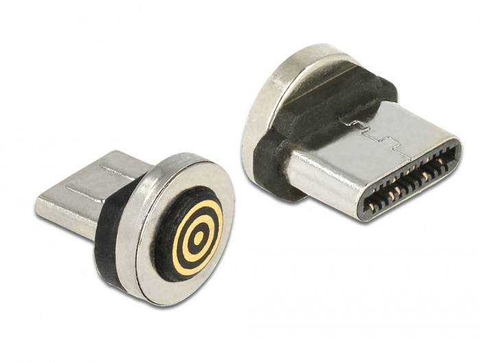 Delock 65933 65933 Magnetische adapter USB type-C™-stekker 1 stuk(s)-1