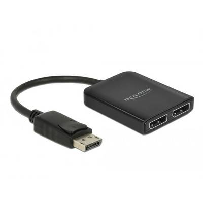 Delock 87768 DisplayPort-splitter Zwart-0