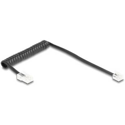 Delock Telefoon (analoog) Aansluitkabel 1 m Zwart-0