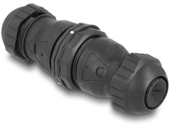 Delock Connector Netwerk Adapter Kabel [1x LSA - 1x LSA] 0 mm Zwart-0