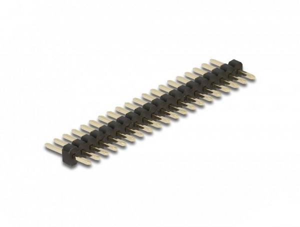 Delock Male header (standaard) Aantal rijen: 1 Aantal polen per rij: 20 66687 1 set(s) Bag