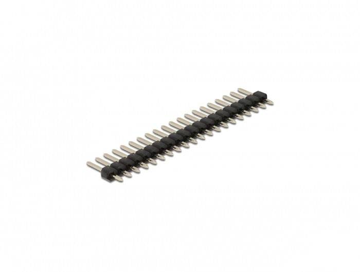 Delock Male header (standaard) Aantal rijen: 1 Aantal polen per rij: 20 66693 1 set(s) Bag-1