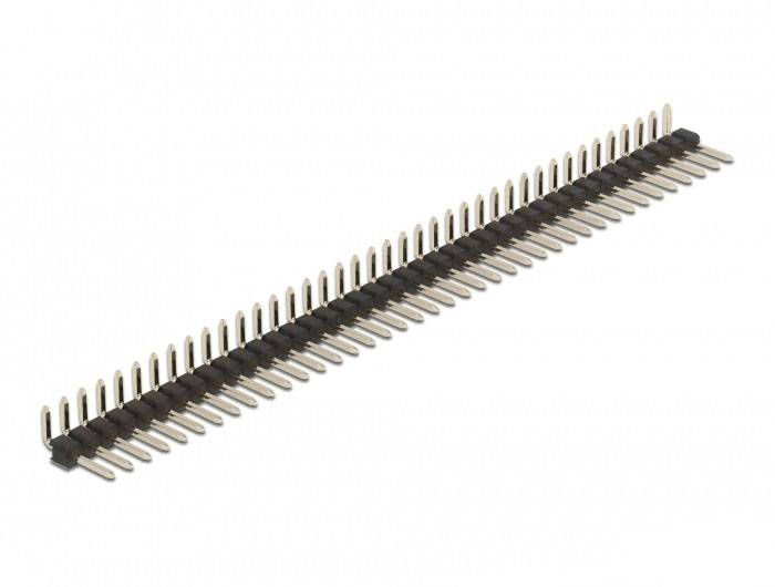 Delock Male header (standaard) Aantal rijen: 1 Aantal polen per rij: 40 66697 1 set(s) Bag-1
