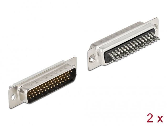 Delock 66707 D-sub connector - 2 stuk(s) Bag-0