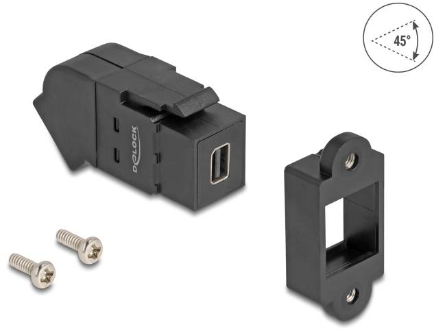 Delock 67154 Displayport-inbouwmodule Keystone Kabel 1 stuk(s)-2
