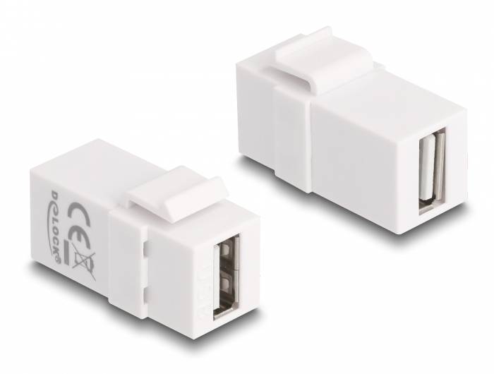 Delock 87830 USB 2.0-inbouwmodule Keystone Kabel 1 stuk(s) – Foto 2 van 2