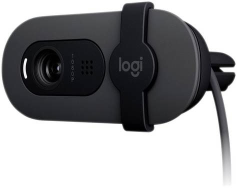 Logitech BRIO 105 Full HD-webcam 1920 x 1080 Pixel Geïntegreerd afdekpaneel, Microfoon
